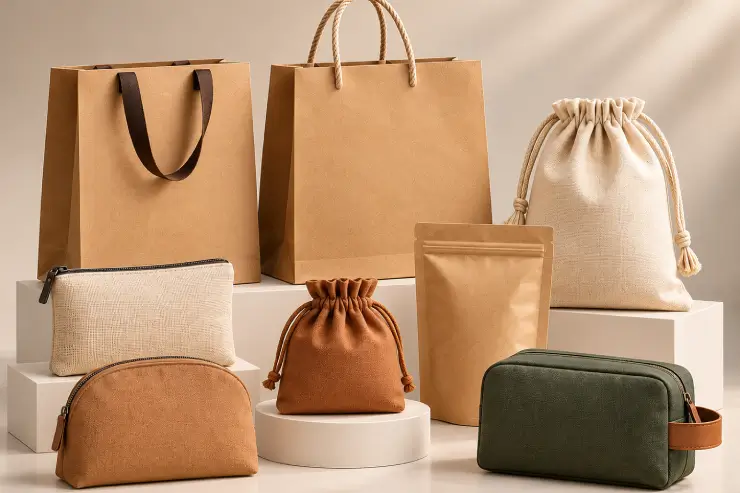 Custom packaging bags and pouches